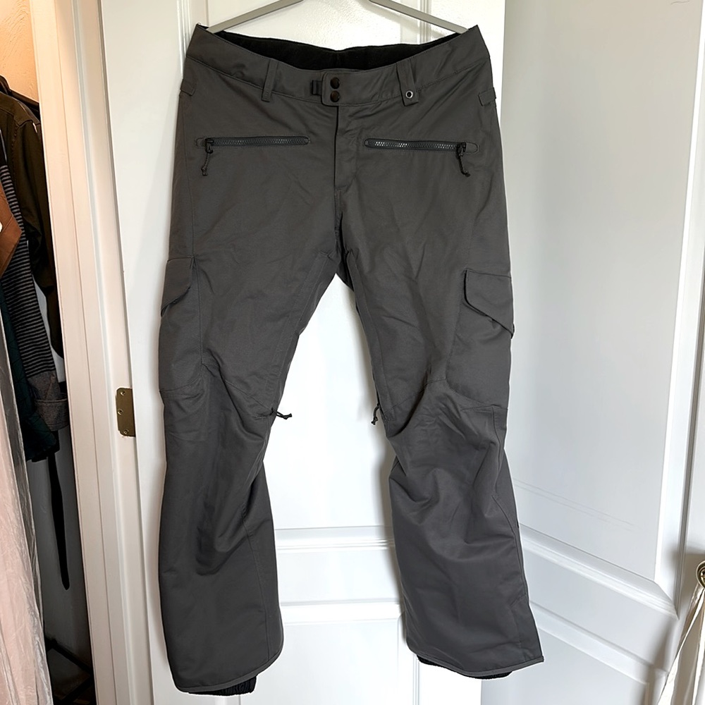 Gray Snowpants Size M - All Weather Technology, Waterproof